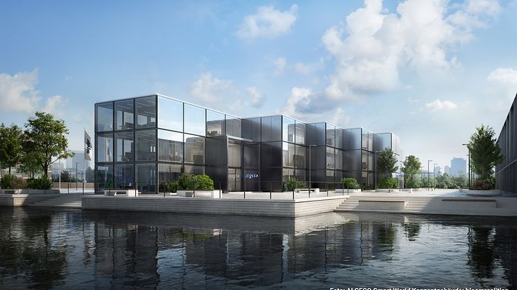 Algeco Smart World Konzeptgebäude