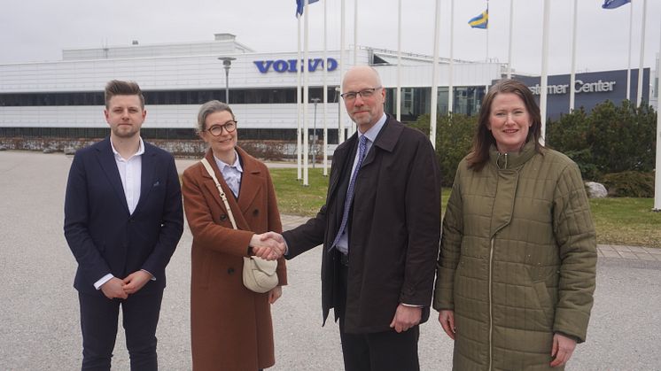 FMV, Swecon och Volvo CE i Eskilstuna