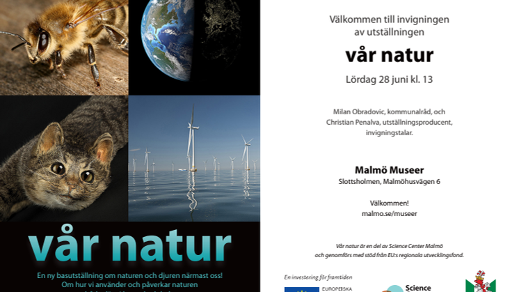 Inbjudan invigingen Vår natur