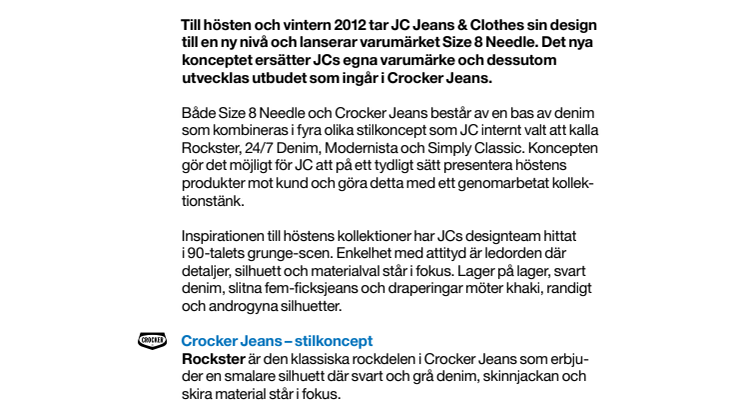 JC Jeans & Clothes A/W 2012 – The Relevance of a Grunge Era