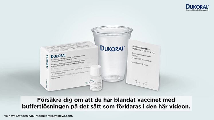 Instruktionsvideo DUKORAL 