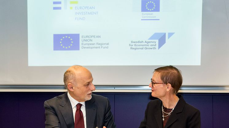 EU-investering ger nytt riskkapital till svenska företag