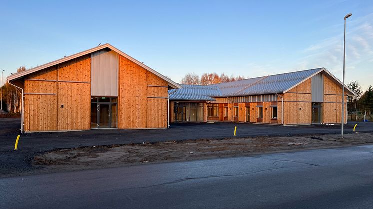 Polarrenen färdigställer Hälsonavet i Sävast