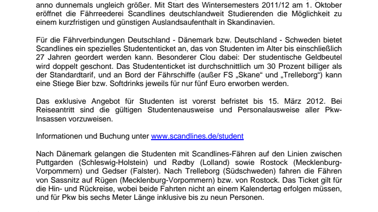 Reisen bildet – Studenten auf Skandinavien-Trip