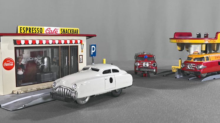 Schuco Modelle | Leihgabe: Dieter Käßer, HTSEV, Foto: Mannheimer Versicherung AG