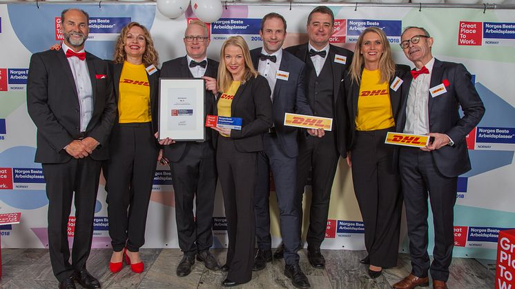 DHL Express – Norges 3. beste arbeidsplass