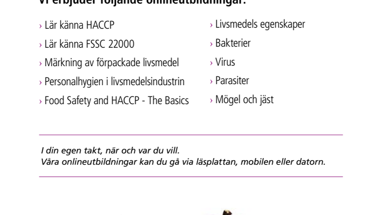 Onlineutbildningar