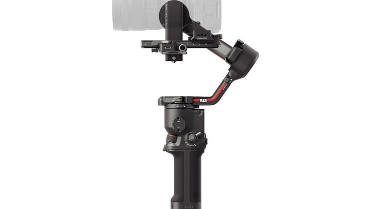 DJI RS 3 - Complete setup - side view (1 of 2)