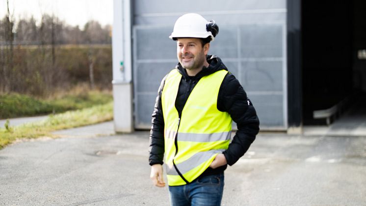 Nicklas Eld, regionchef Solör Bioenergi Väst