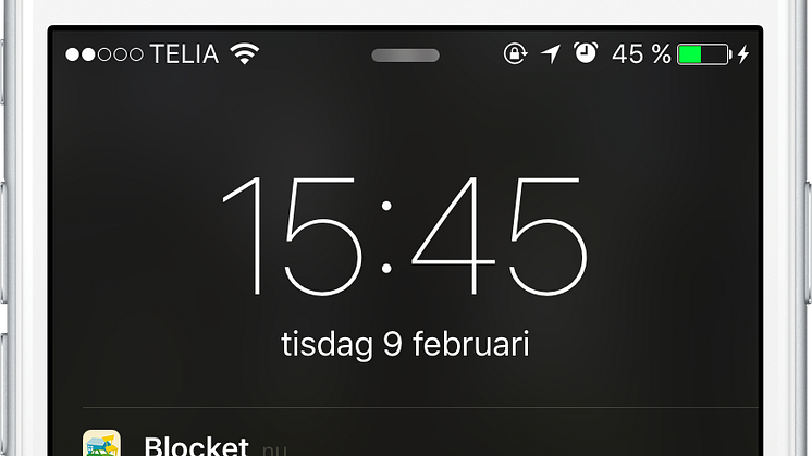 Blocket gör det lättare att komma först till kvarn - pushnotiser lanseras i appen