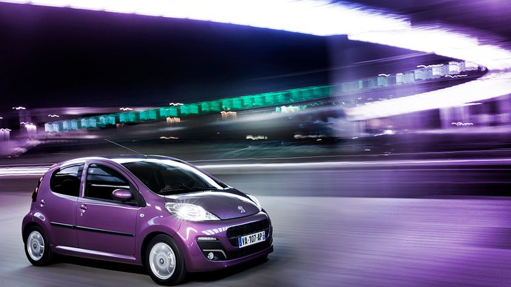 Nya Peugeot 107