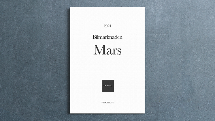 Bilmarknaden mars 2024