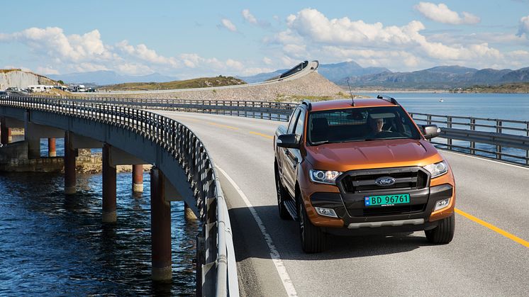 Ford-lansering av nye Edge og Ranger i Molde