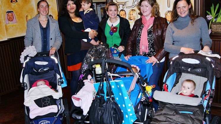 CloseUp PR sponsors LattjoPOP - a new way for self-employed parents to network in south west London