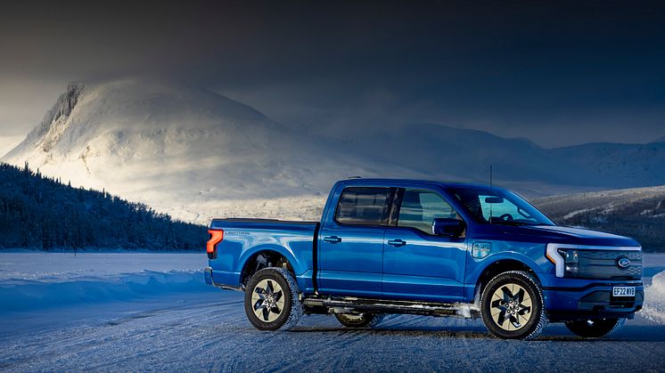 Ford F-150 Lightning Norge vinter 2023
