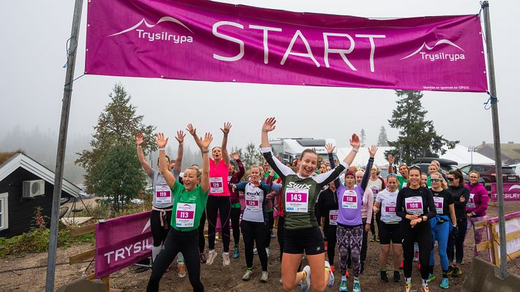 Løpsdeltagere klare for Trysilrypa