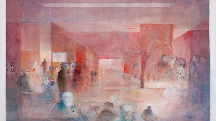 Ingemar Lööf, akvarell (101 × 150 cm)