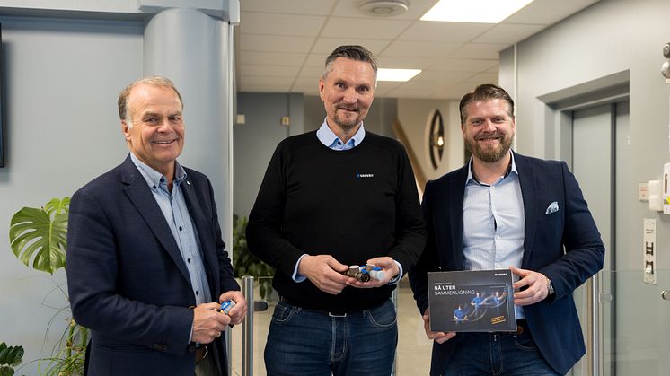 F.v. Herman Larssen, Odd Skriden og Jan Olav Karlsen