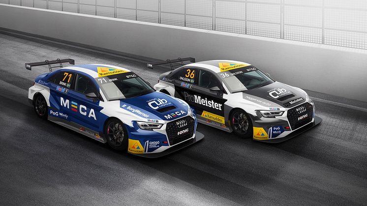MECA i tvåbilssatsning på STCC 2017