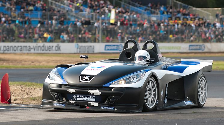 Lasse Spang Olsen i Peugeot Spider
