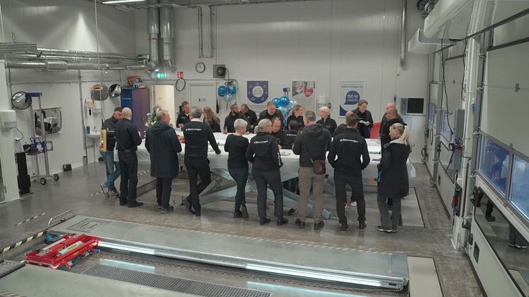 Invigning av Bilprovningen Högdalen
