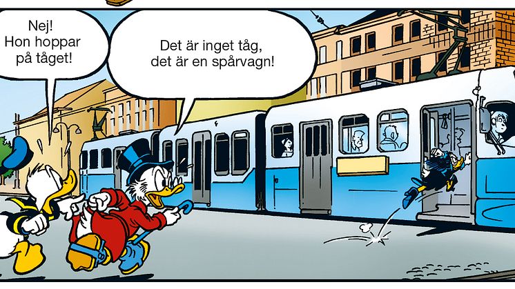 Kalle Anka i Göteborg – serieruta1