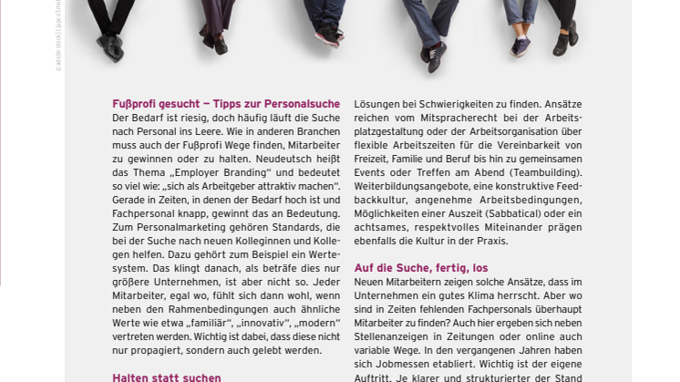 Die richtige Wahl