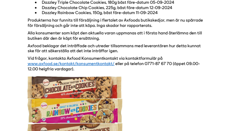  PM_240216_Axfood återkallar tre cookie-produkter från Dazzley pga risk för metall.pdf