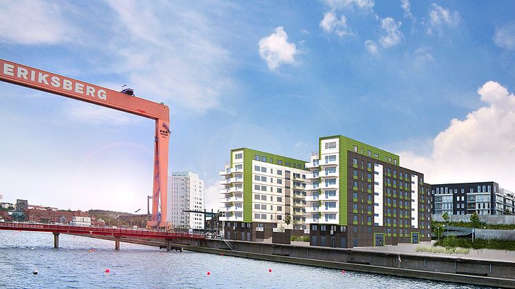 Nu startar uthyrningen av lägenheterna i Göteborgs hittills största rökfria projekt