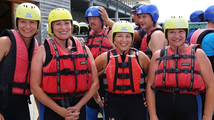 Kanupark Markkleeberg - vor dem Wildwasser-Rafting