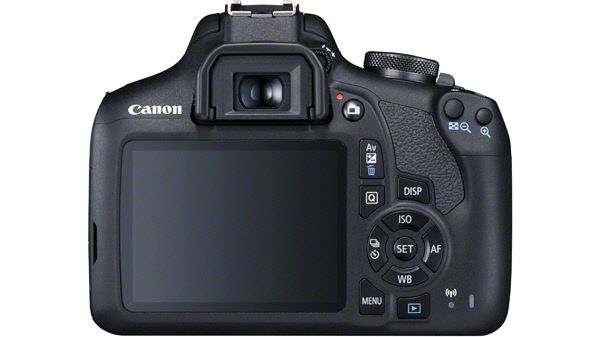 EOS 2000D Back