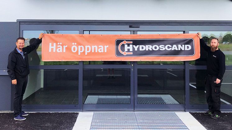 Hydroscand flyttar till nya lokaler i Uppsala.
