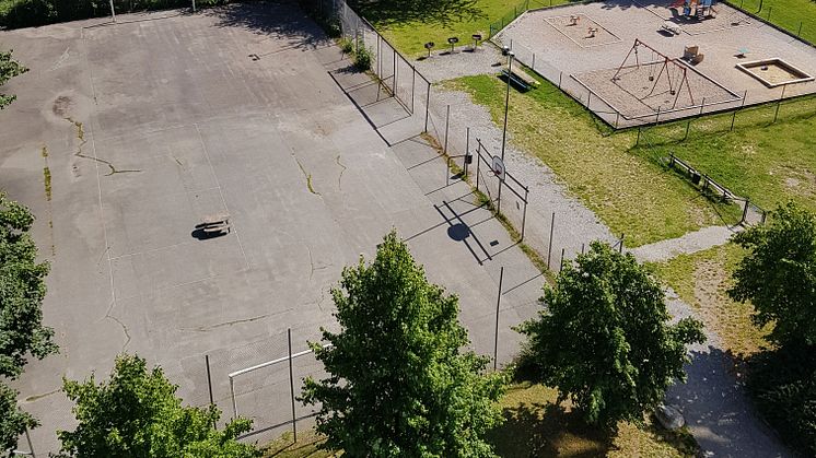 Hagalund får egen basketplan och boulebana