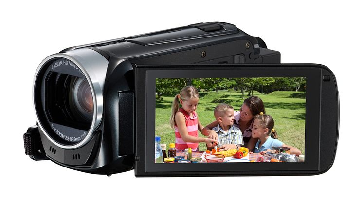 LEGRIA HF R48 BLACK FSL w LCD OPEN.