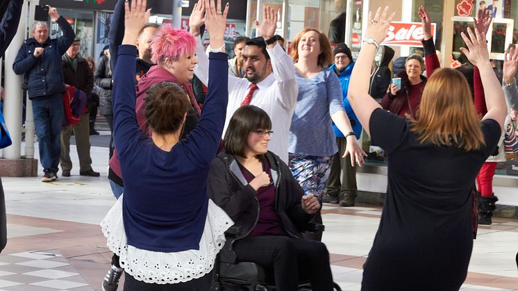 Watch our Flashmob video to raise awareness of Hate Crime