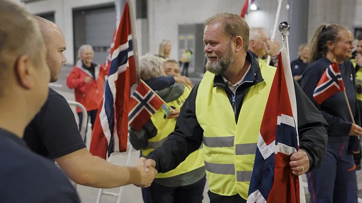 Havila Pollux arrives in Bergen