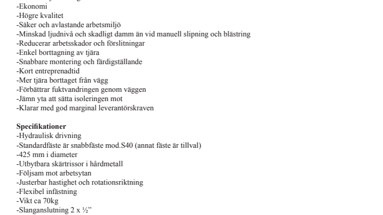 Tjäran ett minne blott med ny ytfräs från NTB Service & Entreprenad