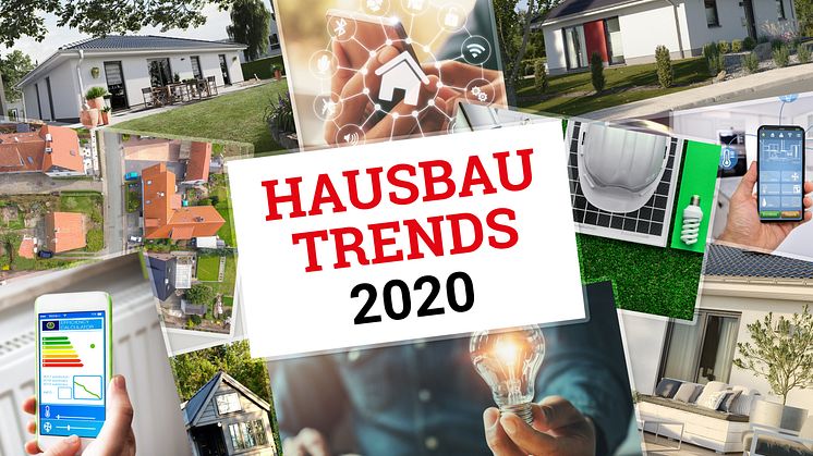 Hausbau-Trends 2020: Moderne Massivhäuser sind smart, energieeffizient und barrierearm