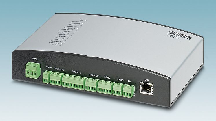 Energy-efficient data logger for telecontrol and remote maintenance solutions