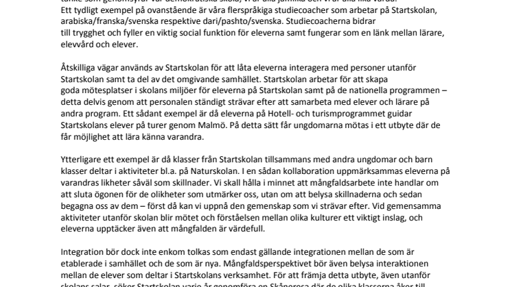 Startskolan på Värnhemsskolan