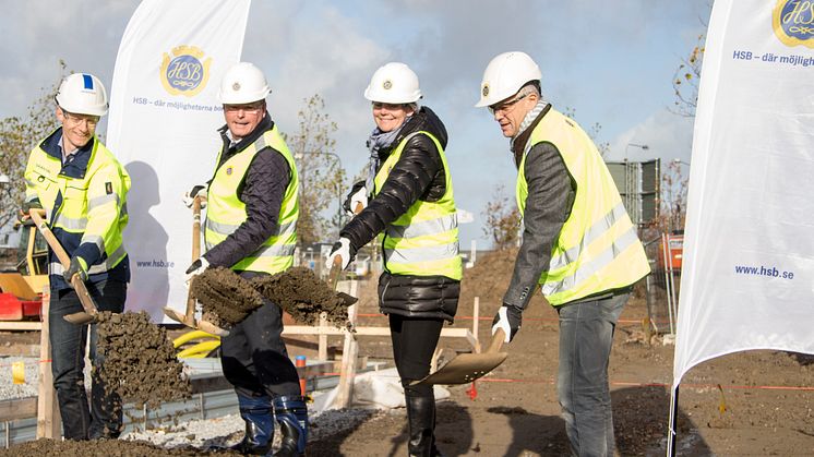 HSB Malmö bygger hyreshus vid Kalkbrottet Limhamn