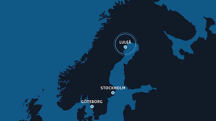  Med Netnod IX Luleå kan tjänsteleverantörer och operatörer utbyta internettrafik lokalt i Luleå istället för att gå via södra Sverige.