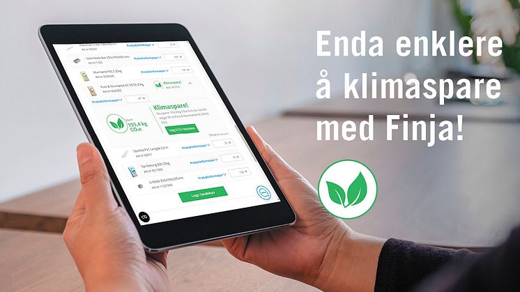 Nå karbondioksidsparing i andre digitale verktøy