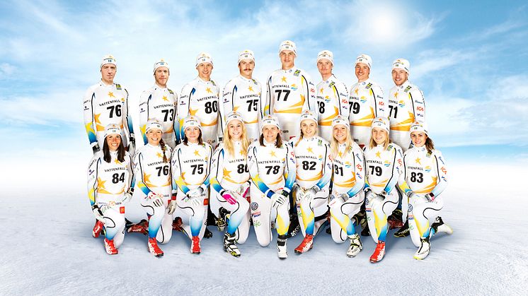 Swedish cross-country skiers keep on racing  in Craft sportswear