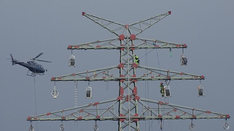 So sehen die neuen Hochspannungsmaste aus.