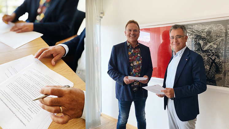 Idag tecknar Högskolan Väst och Folkuniversitetet ett nytt samverkansavtal, om att tillsammans driva och utveckla uppdragsutbildning.
