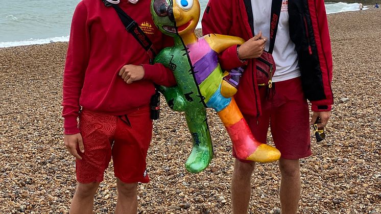 Morph meets the Brighton & Hove Seafront Team lifeguards