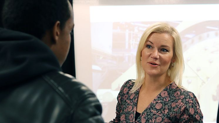 Anna Magnusson, HR-chef Björkdalsgruvan