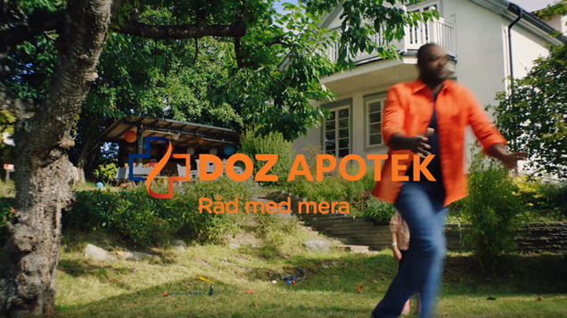 Stillbild från reklamfilm