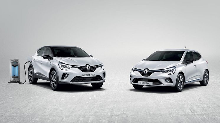 Renault Captur er den første i den nye Hybrid familie som Renault præsenterer i 2020